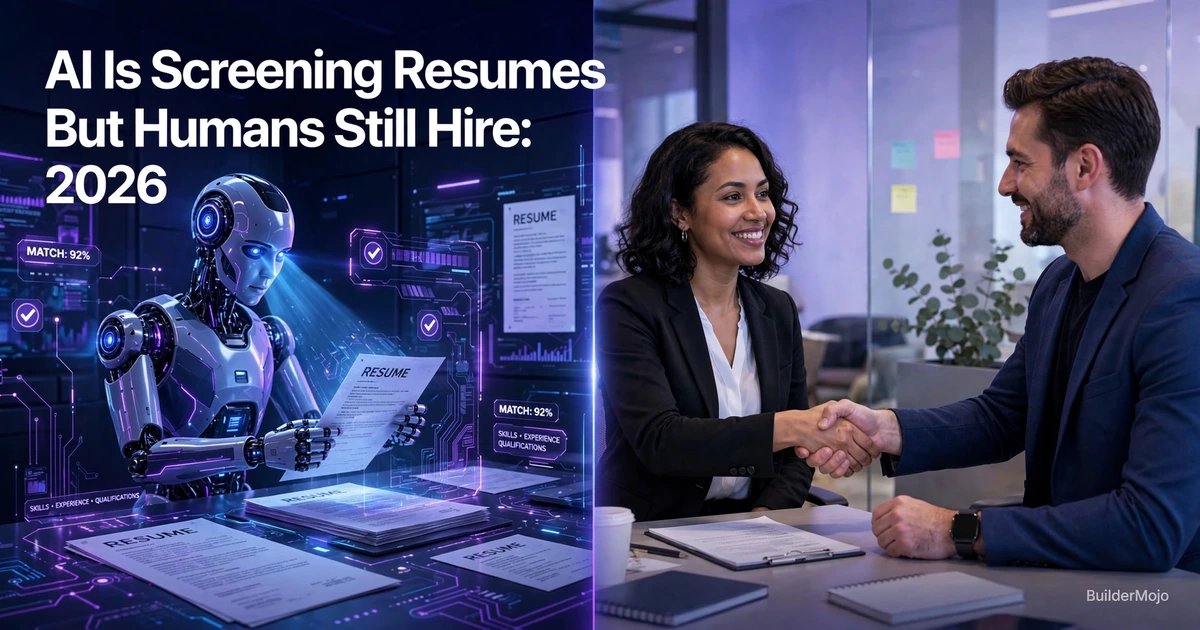 AI Is Screening Resumes But Humans Still Hire: 2026